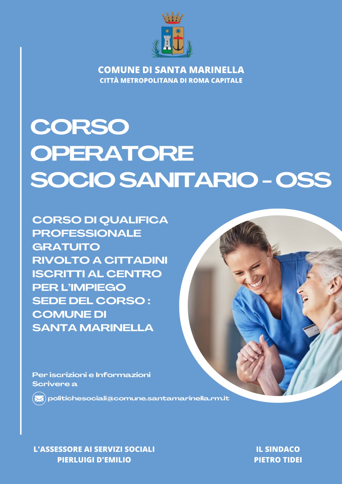CORSO OPERATORE SOCIO SANITARIO - OSS